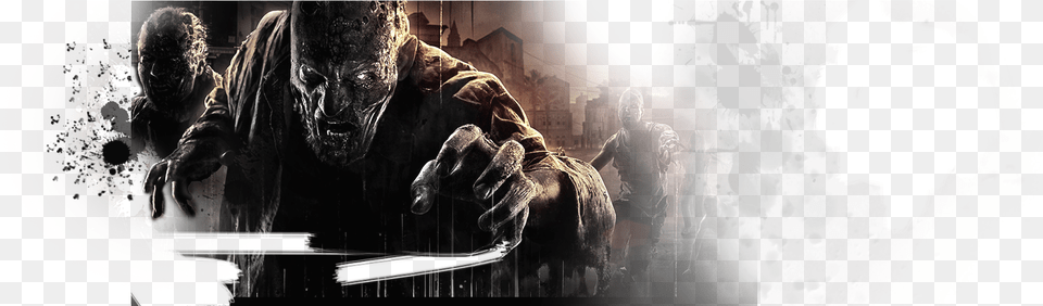Dying Light Logo Dying Light Zombie, Adult, Male, Man, Person Png