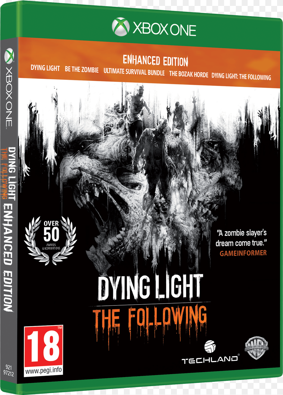 Dying Light The Following Enhanced Edition Xbox One, Advertisement, Poster, Adult, Female Free Png