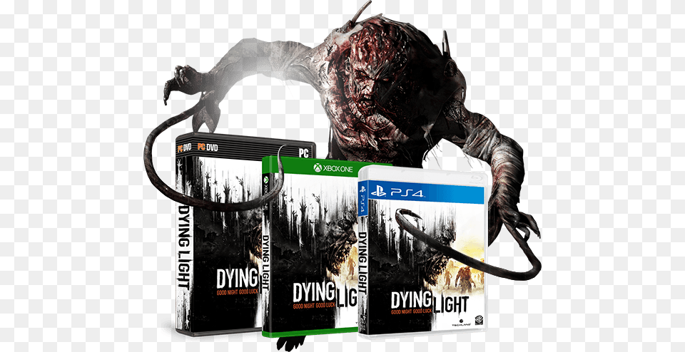 Dyinglight In The Zombie Apocalypse When The Night Warner Home Video Dying Light For Sony, Electronics, Hardware, Advertisement, Poster Free Png