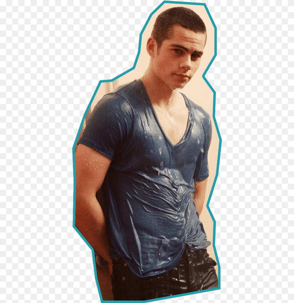 Dylan O Brien Download Dylan O Brien Shower, Adult, Blouse, Clothing, Person Free Transparent Png