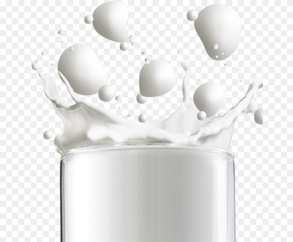 Dynamic Milk Image Splash Goodness Glass Of Milk Vitamins Balloon, Beverage, Dairy, Food, Baby Free Png