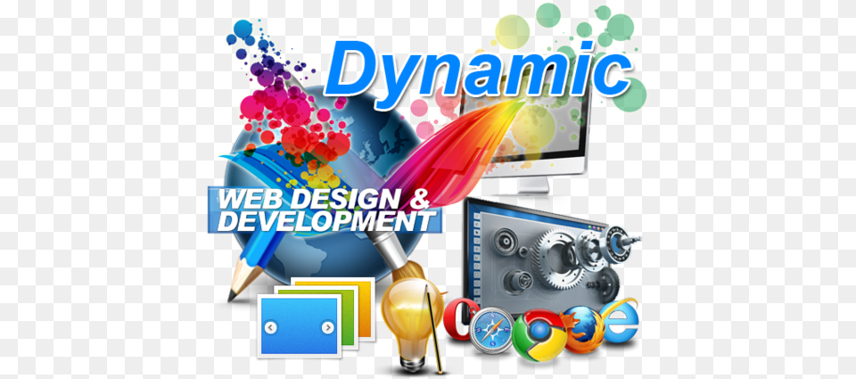 Dynamic Website Development Dynamic Website, Art, Graphics, Light, Electronics Png