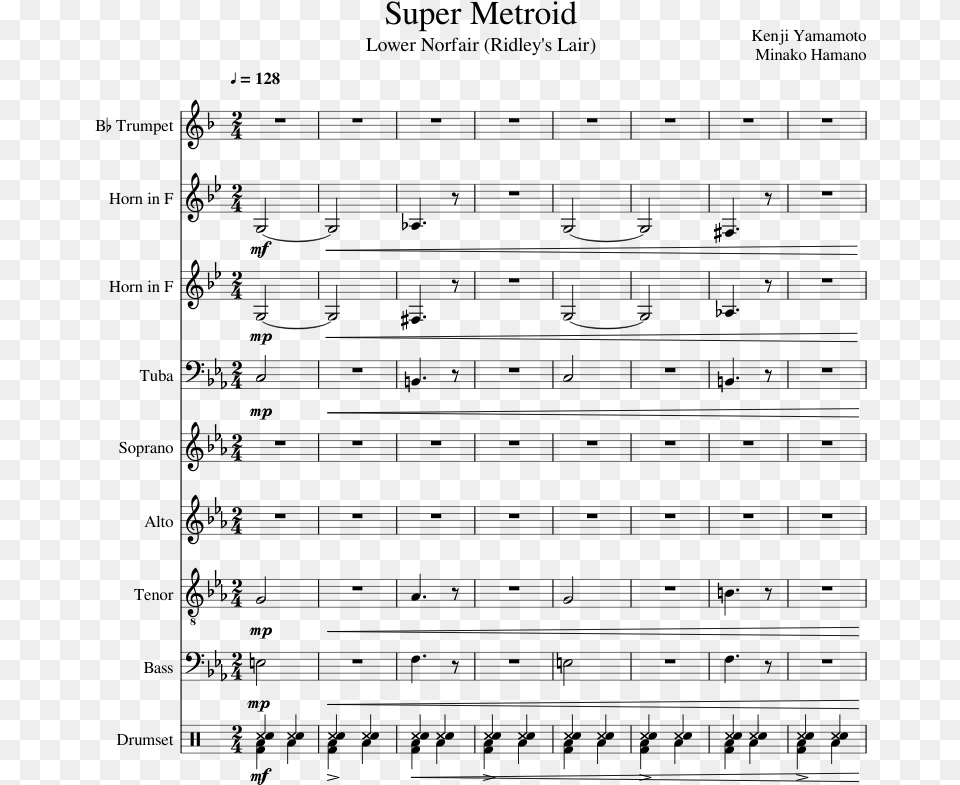 Dynamics On Sheet Music, Gray Png Image