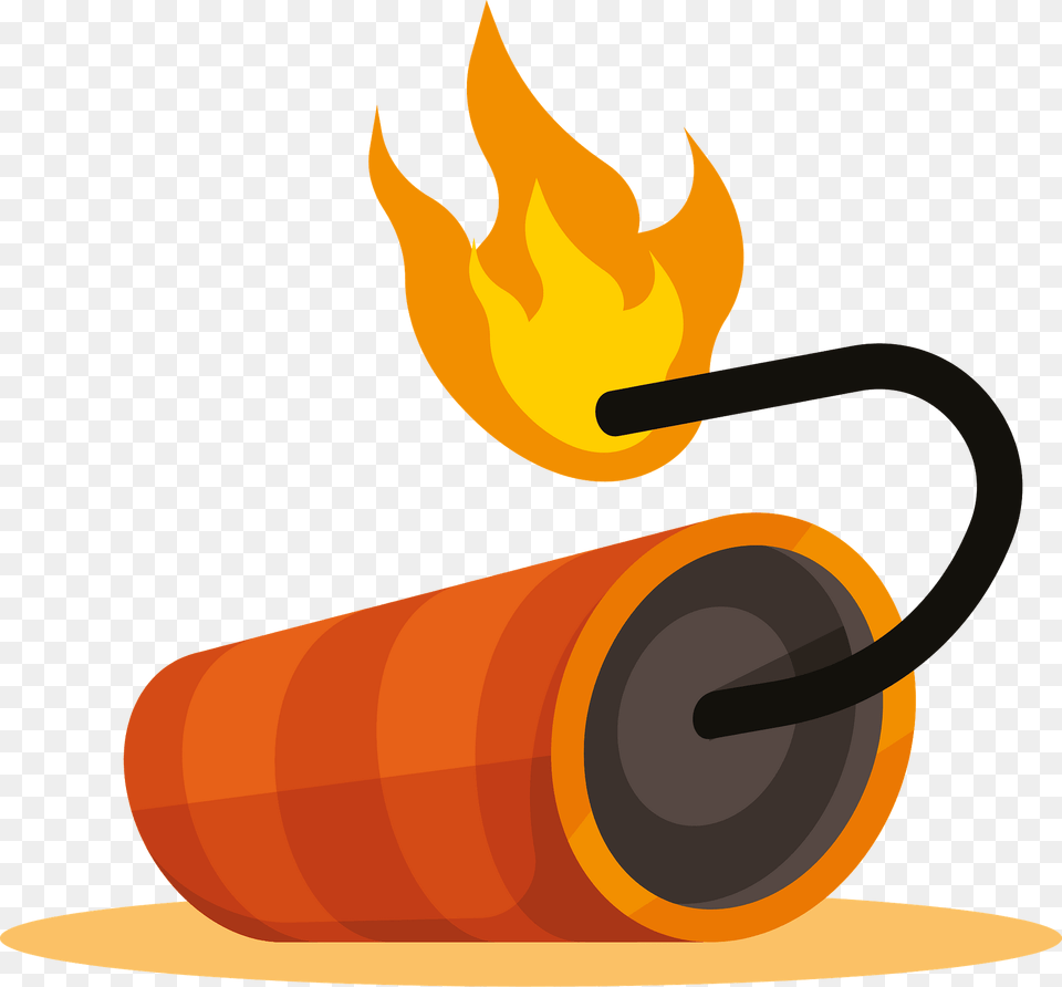 Dynamite Bomb Clipart, Weapon Png Image