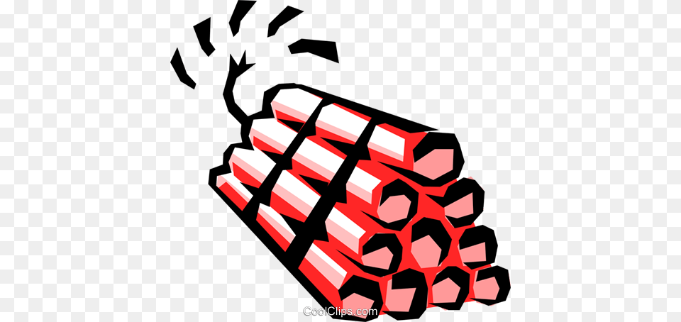 Dynamite Royalty Vector Clip Art Illustration, Weapon Png Image