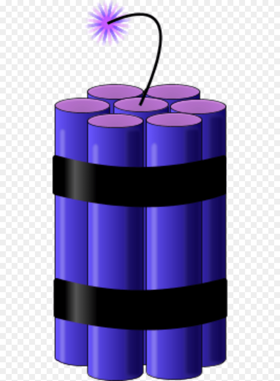Dynamite With A Lit Fuse Transparent Dynamite, Weapon, Bottle, Shaker Png Image