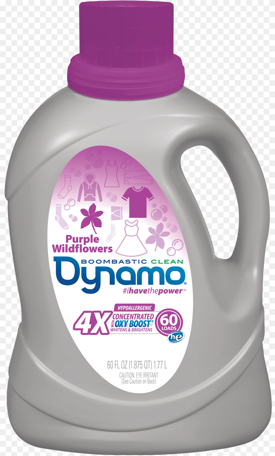 Dynamo 2x Liquid Laundry Detergent 60 Oz, Bottle Free Transparent Png