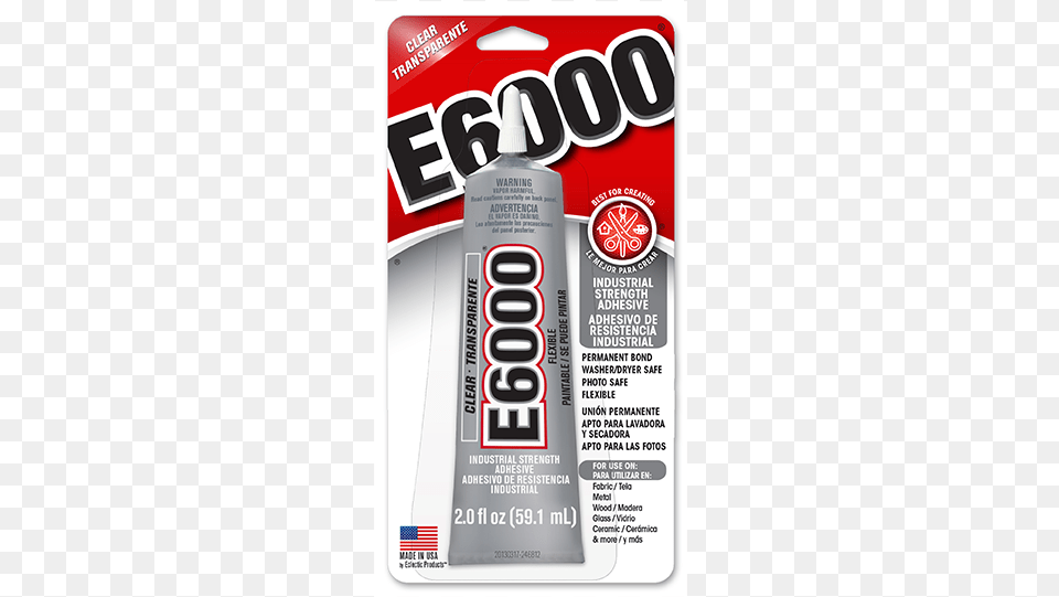 E 6000 Glue 2oz Medium Tube General Supply, Dynamite, Weapon, Tin, Advertisement Png Image