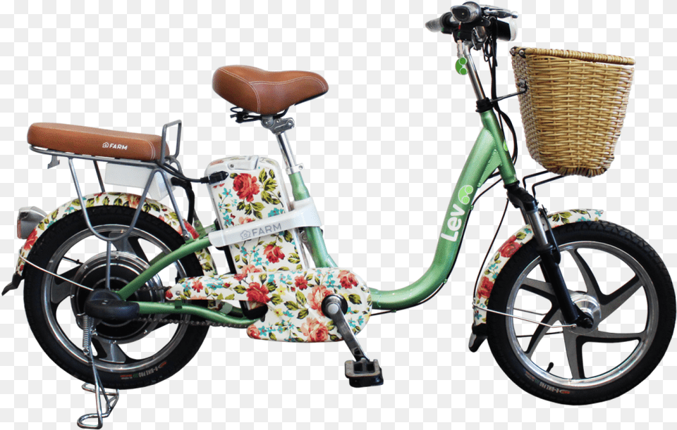 E Bike Farm Bouquet Bicicleta Eletrica Lev Farm, Machine, Wheel, Motorcycle, Transportation Png Image