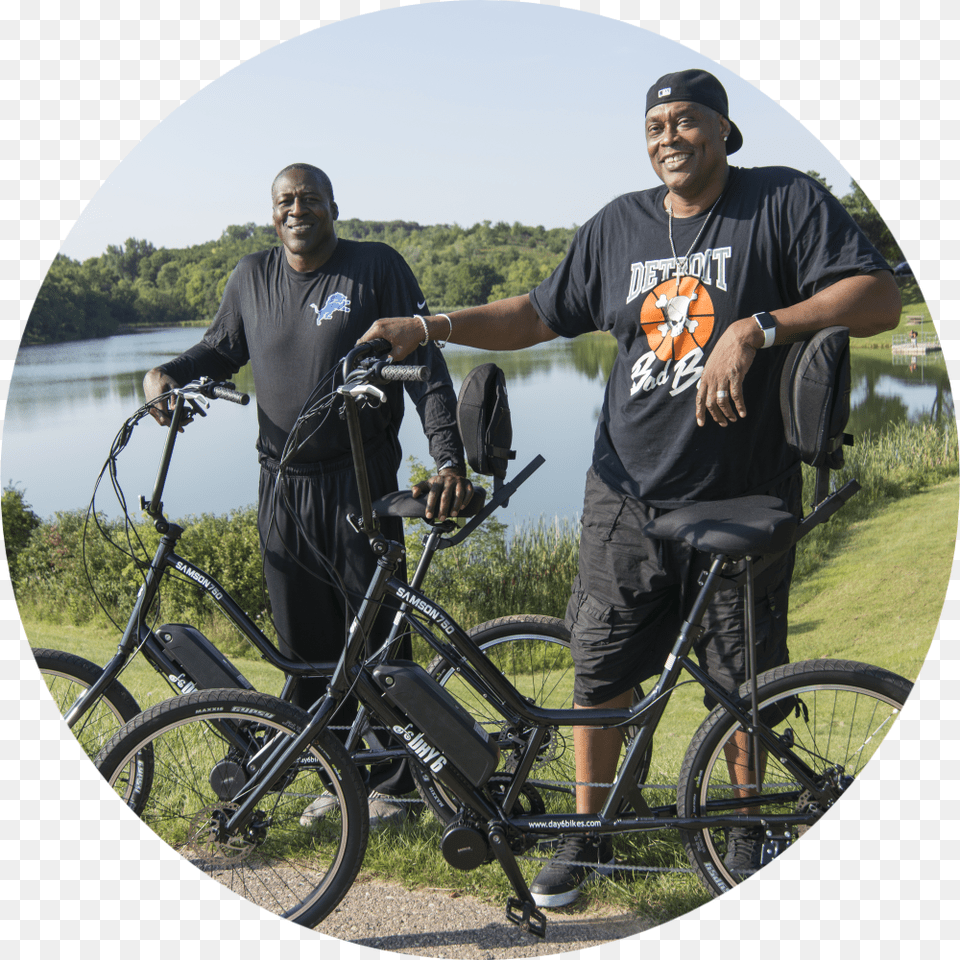 E Bikes For The Big And Tall Rider The Day 6 Samson Day 6 Samson Bike, Wristwatch, Photography, Person, Man Png
