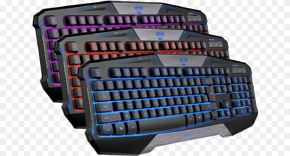 E Blue Cobra Keyboard, Computer, Computer Hardware, Computer Keyboard, Electronics Free Png Download
