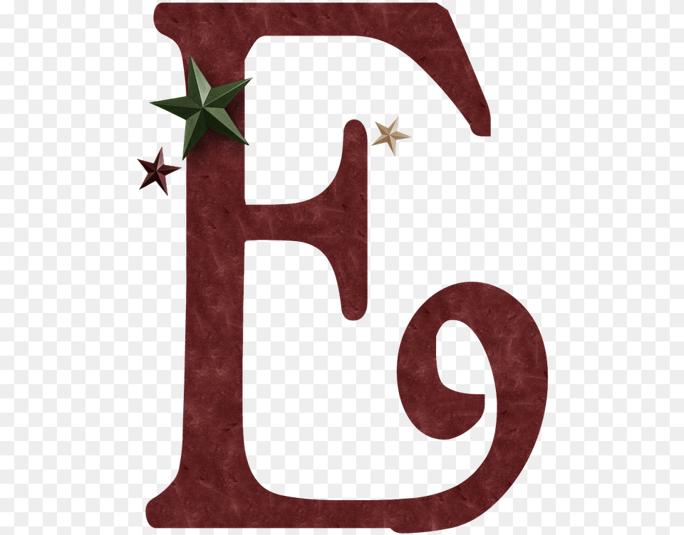 E Burgandy E Christmas Letter, Symbol, Text, Number Free Transparent Png