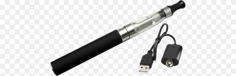 E Cigarette And Charger, Electrical Device, Microphone, Smoke Pipe Free Png