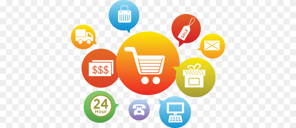 E Commerce Applications, Logo, Shopping Cart Png