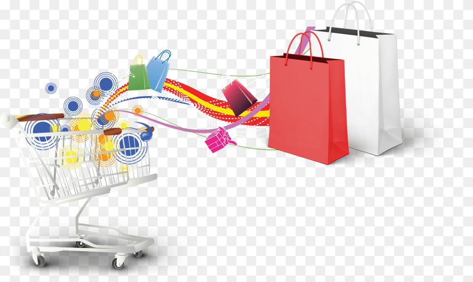 E Commerce Concept Transparent Transparent Ecommerce, Bag, Accessories, Handbag, Shopping Bag Free Png Download