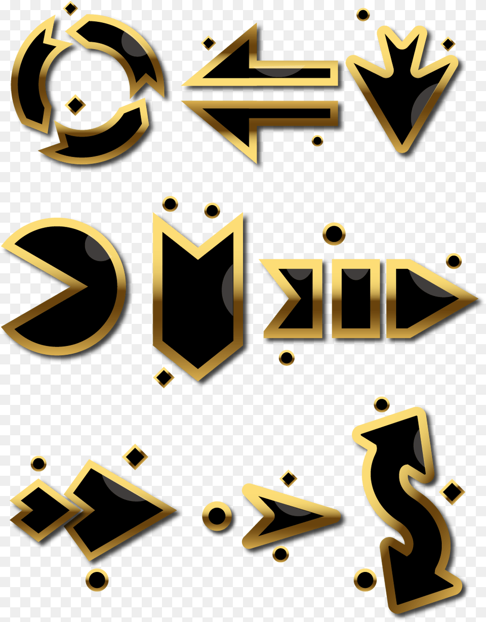 E Commerce Elements Black Gold Arrows Poster And, Symbol, Text, Can, Tin Png Image