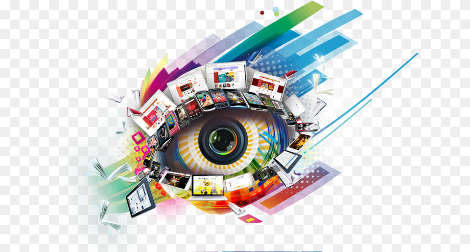 E Commerce Eye Creative Hd Clipart Eye Creative, Advertisement, Art, Graphics, Poster Free Png