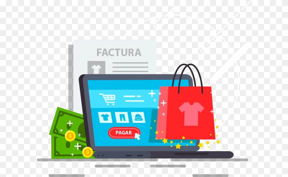 E Commerce Solution Vector, Bag, Accessories, Handbag, Laptop Free Transparent Png