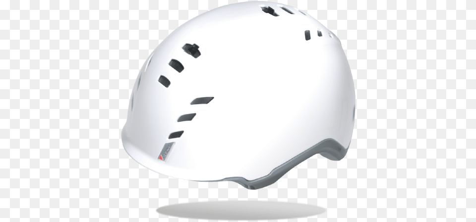 E Cube White Glossy Hard Hat, Clothing, Crash Helmet, Hardhat, Helmet Png Image