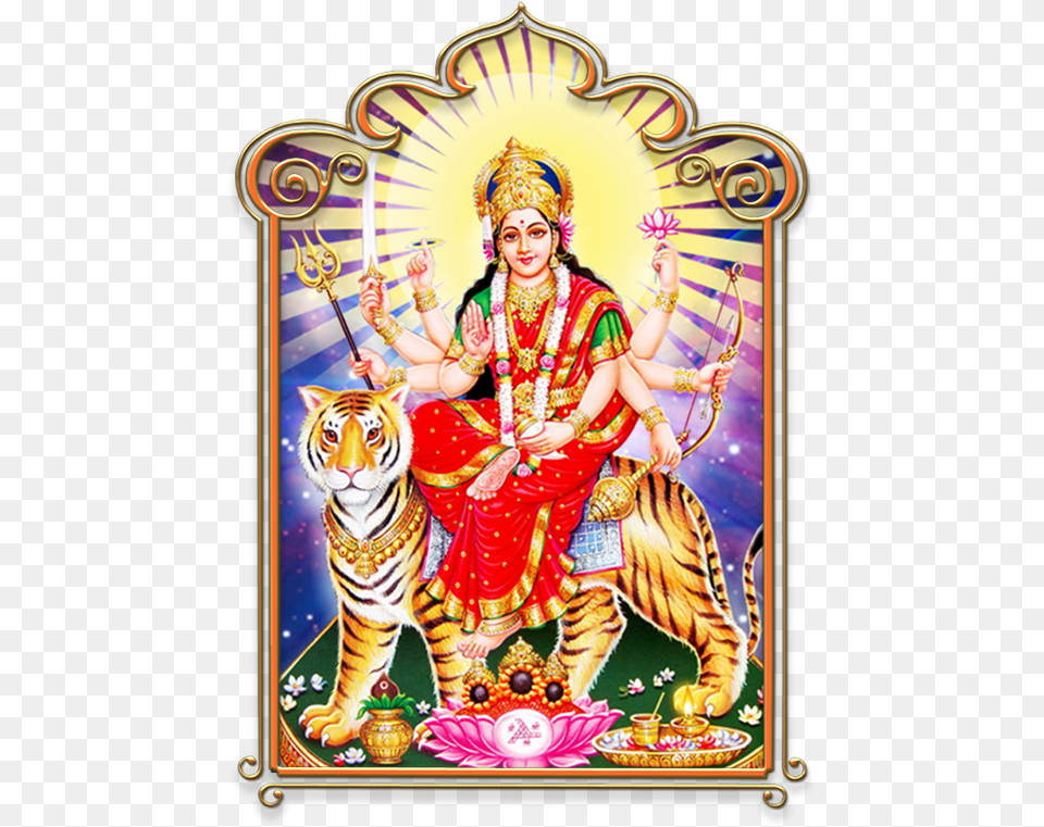 E Durga Maa 1 Illustration, Woman, Adult, Bride, Wedding Png Image