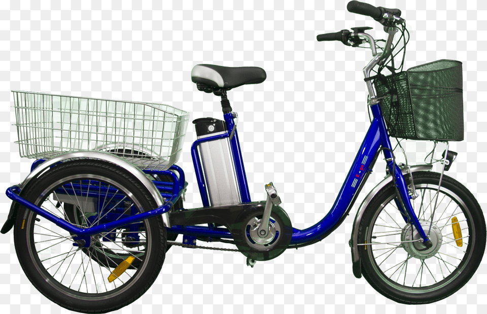 E Go Electric Tricycle In Blue Free Png Download