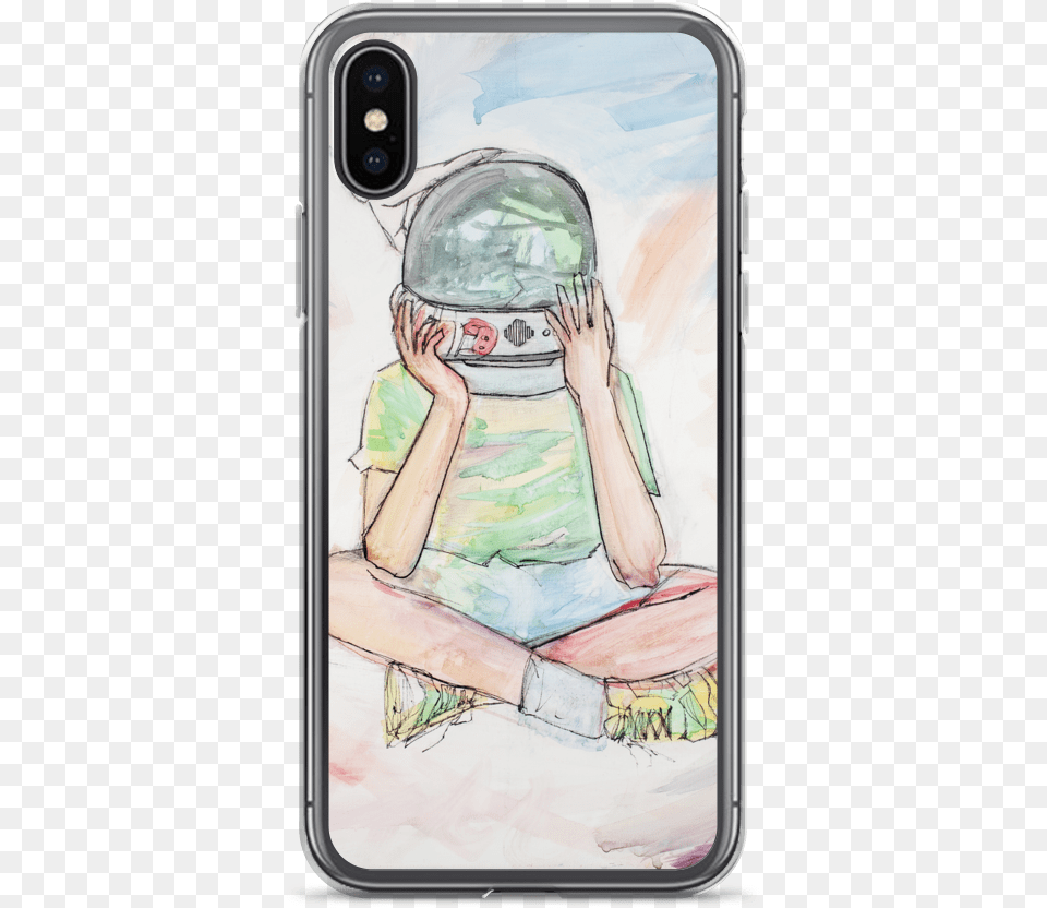 E Keel 052 Mockup Case On Phone Iphone X, Art, Painting, Electronics, Mobile Phone Free Transparent Png