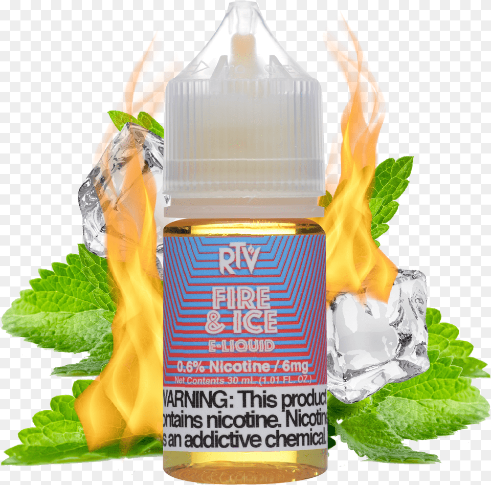 E Liquid Fire And Ice Peppermint Essential Oil 20 Ml, Herbal, Herbs, Plant, Mint Free Transparent Png