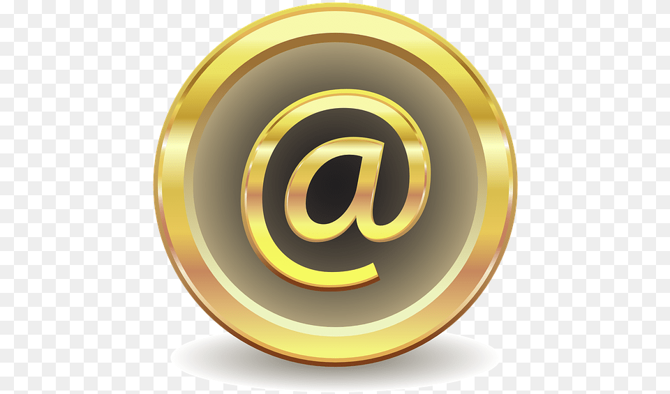 E Mail Message Gold Vector Graphic On Pixabay Logo Correo Dorado, Disk Png