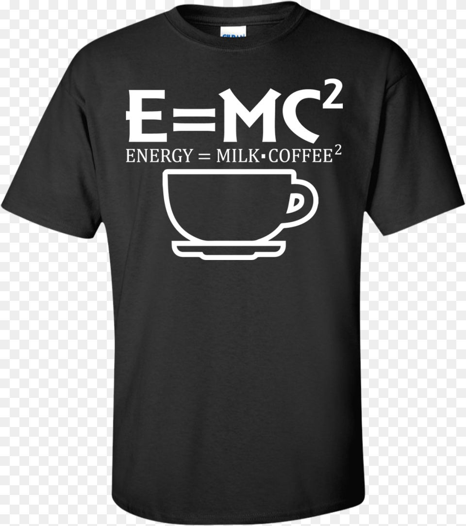 E Mc2 Coffee Poster Harry Potter Star Wars, Clothing, Shirt, T-shirt Free Png Download