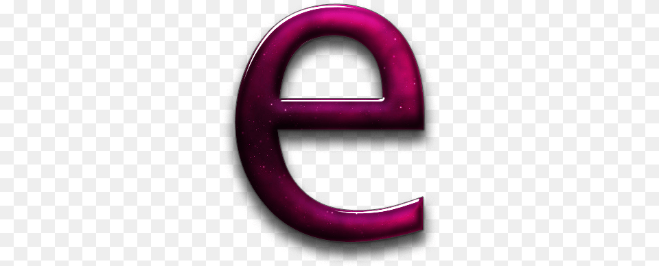 E Pink Transparent Clipart Free Circle, Logo, Symbol, Purple, Accessories Png Image