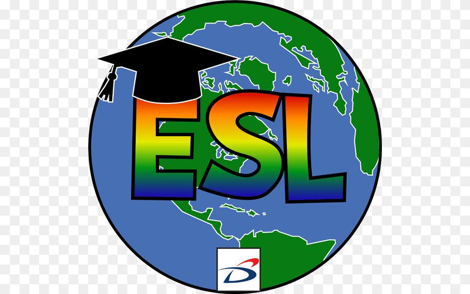 E S L Logo Graphic Design, People, Person, Graduation, Disk Free Png Download