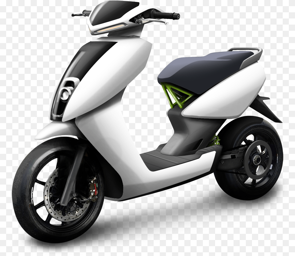 E Scooter Transparent Electric Two Wheeler Vehicles In India, Transportation, Vehicle, Machine, Wheel Png Image