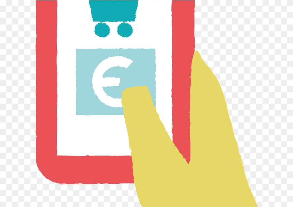 E Shopping Euro Euro, Electronics, Person Png Image