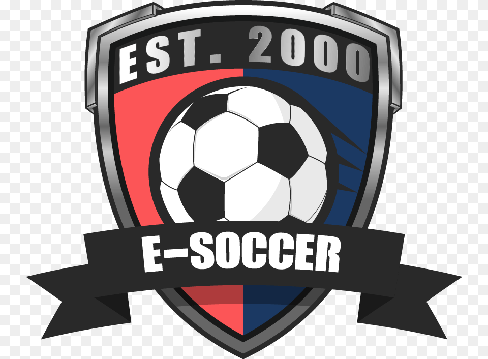 E Soccer Logo Dance Shorts, Badge, Symbol, Ball, Football Png Image