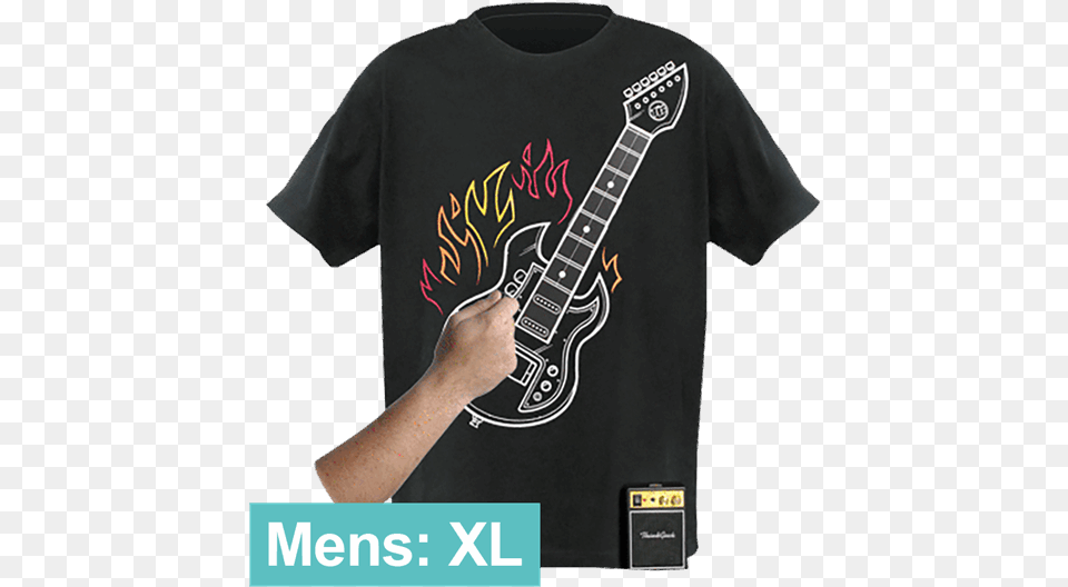 E Textiles T Shirt, Clothing, Guitar, Musical Instrument, T-shirt Png