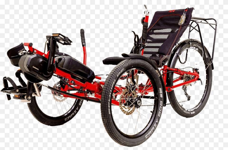 E Trike Recumbent Bicycle, Wheel, Machine, Vehicle, Tricycle Free Png