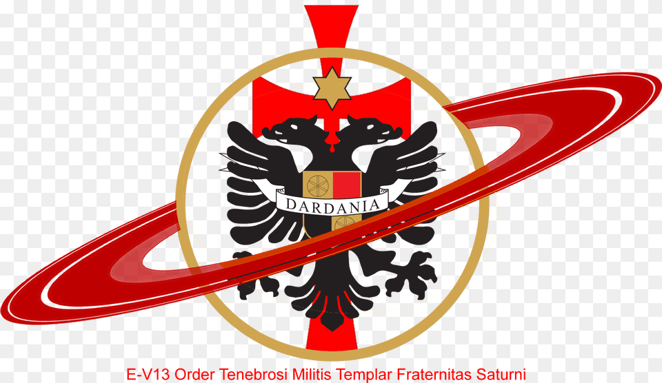 E V13 Order Tenebrosi Militis Templar Fraternitas Saturni, Emblem, Symbol, Logo, Boat Free Png Download