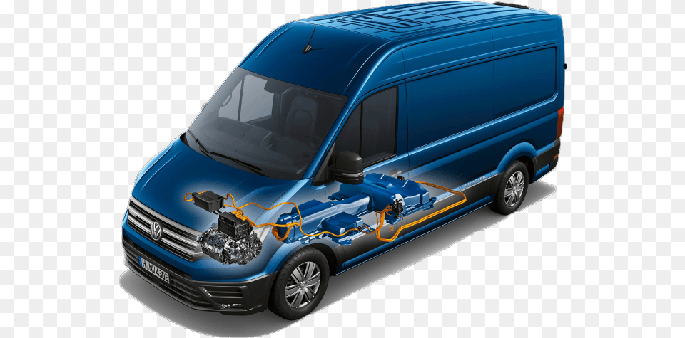E Vans Preview E Crafter, Transportation, Van, Vehicle, Bus Free Png Download