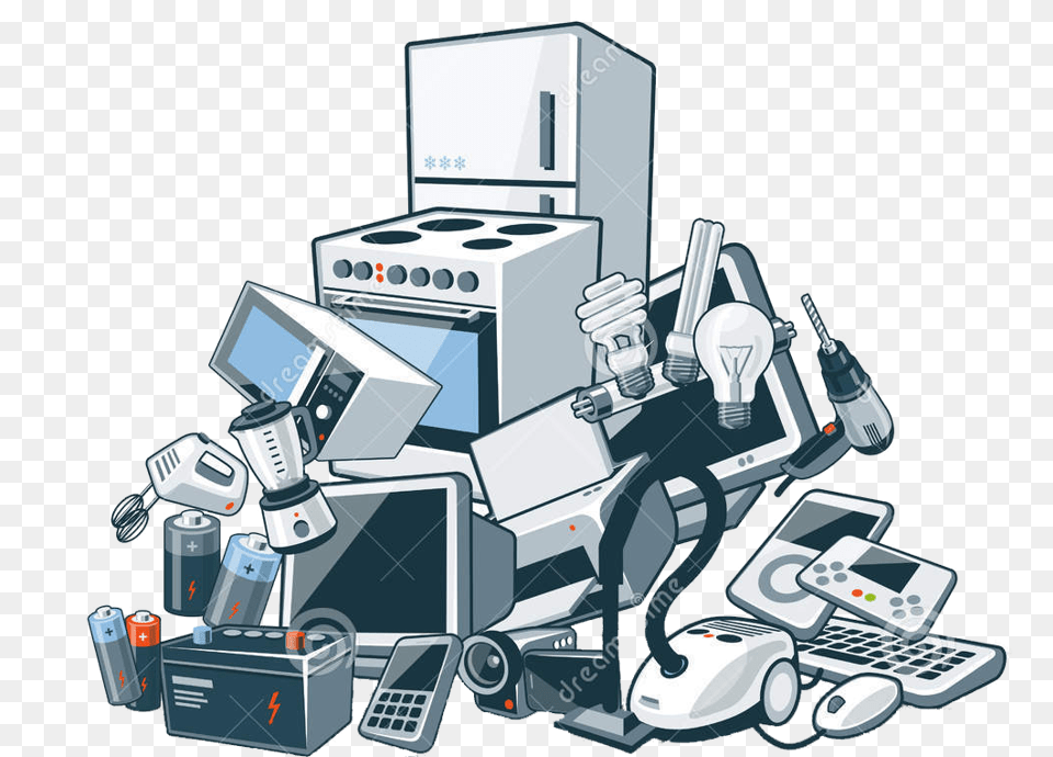 E Waste, Robot Free Png