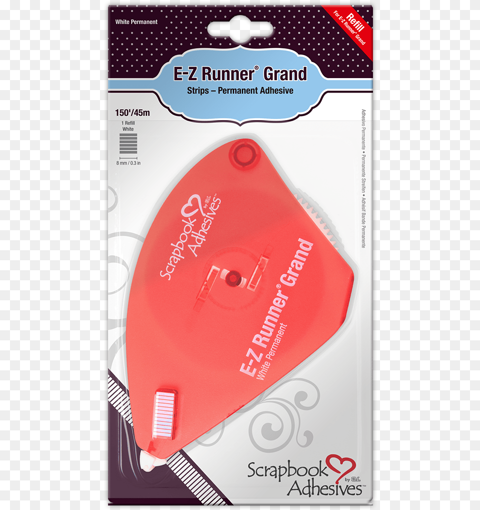 E Z Runner Grand Strips Refill Red Double Sided Tape Applicator Refill E Z Runner, Clothing, Swimwear, Cap, Hat Png