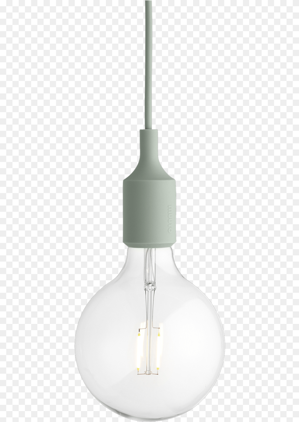 Light Green Led Lampshade, Lightbulb Free Png Download