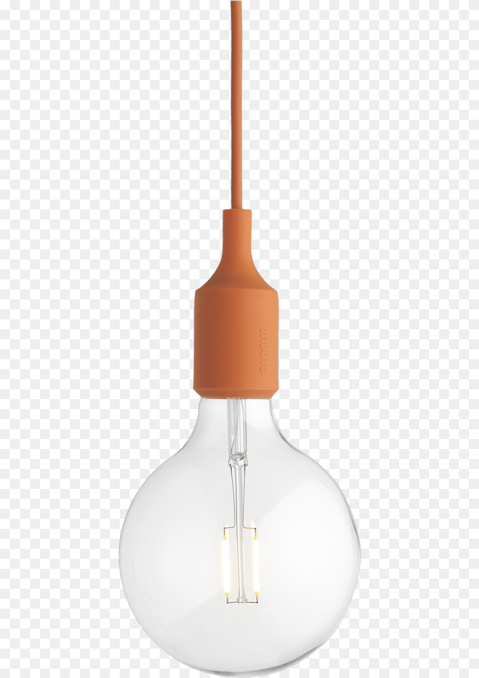 Orange Led Muuto Pendant Lamp, Light, Lightbulb Png