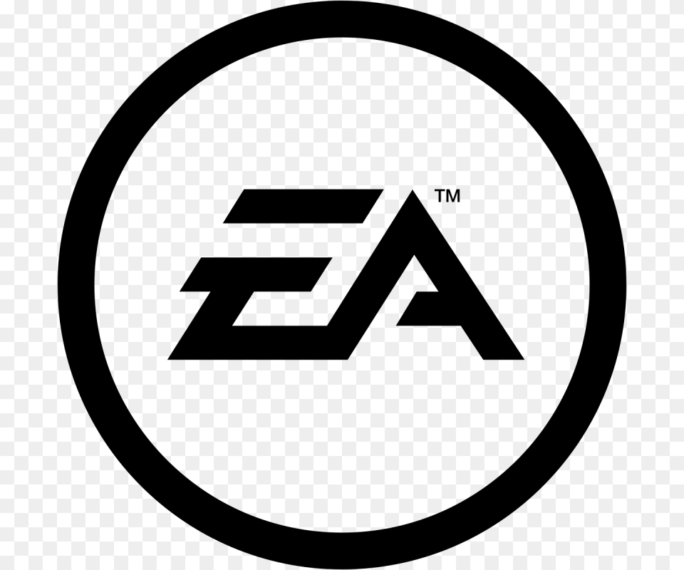 Ea Games Logo, Gray Free Png Download