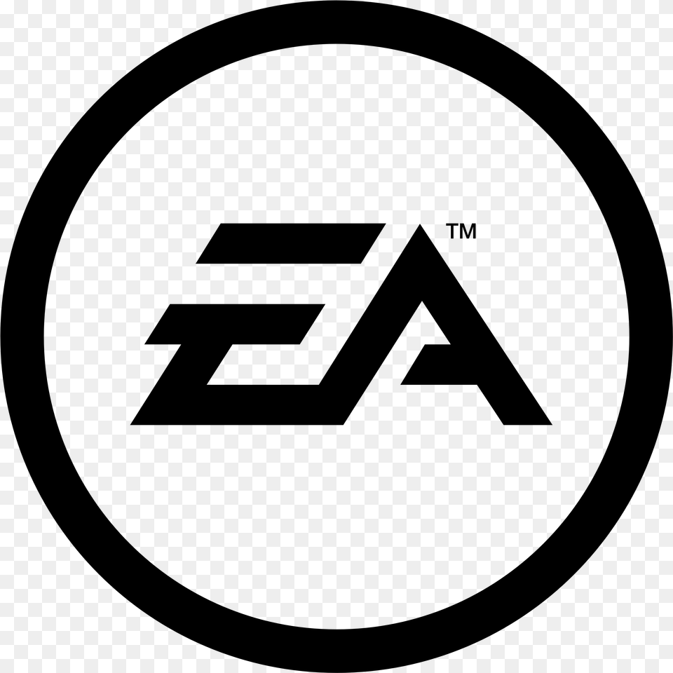 Ea Logo Electronic Arts Logo, Gray Png Image