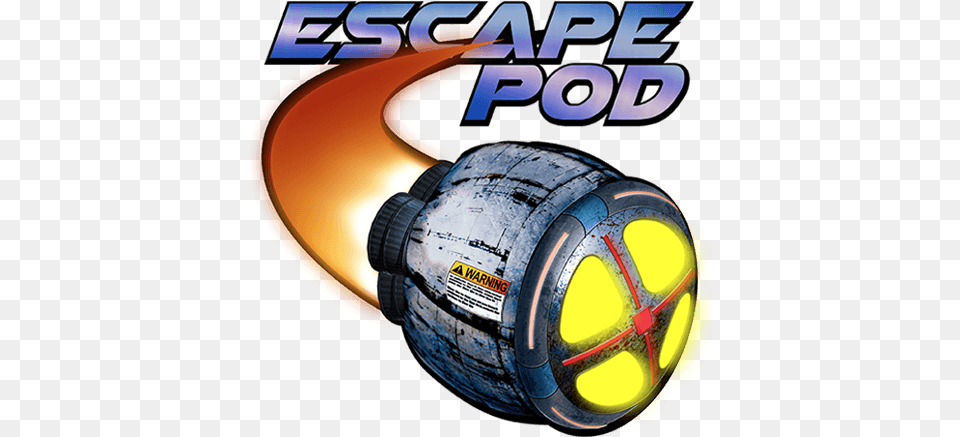 Ea Logo Escape Pod, Advertisement, Helmet, Motorcycle, Transportation Png