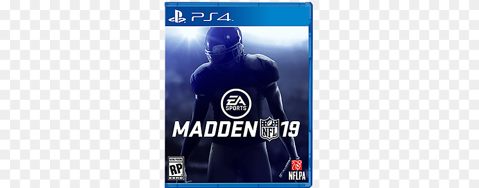 Ea Sports Madden Nfl 19 Playstation4 Image Madden Nfl 19, Helmet, Adult, Person, Man Free Transparent Png