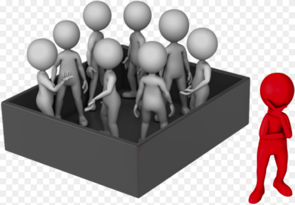Each Day You Want To Have Those That Interact With Walking Away From The Crowd, Alien, People, Person, Sphere Free Transparent Png