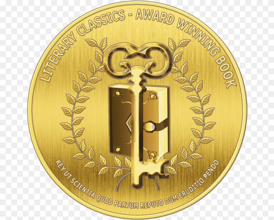 Each Medal Is Engraved With Book Award Information Navigating Your Cancer Journey A Handbook For Cancer, Gold, Disk Free Png