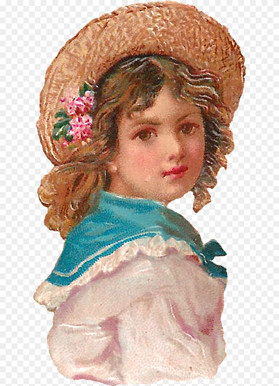 Each Of These Printable Girl Downloads Will Be Special Straw Hat, Bonnet, Clothing, Child, Female Png Image