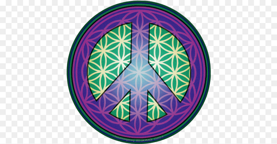 Each Window Stickers Flower Of Life Decals Brautstudio Celtic Tattoo Designs, Pattern, Disk, Purple Free Png Download